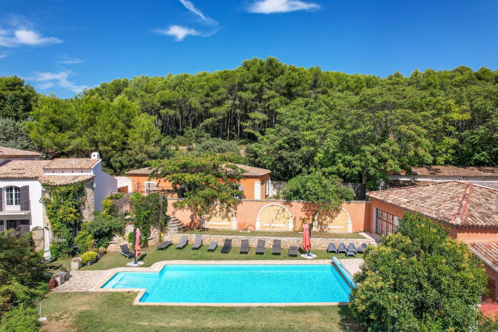Le Pool House - Private Jacuzzi - Mas Des Sous Bois Hotel Ventabren Buitenkant foto