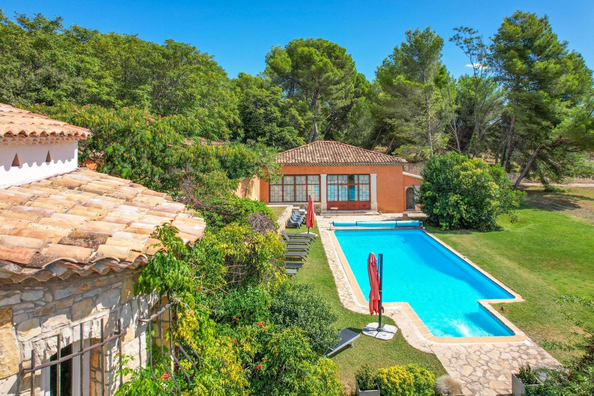 Le Pool House - Private Jacuzzi - Mas Des Sous Bois Hotel Ventabren Buitenkant foto